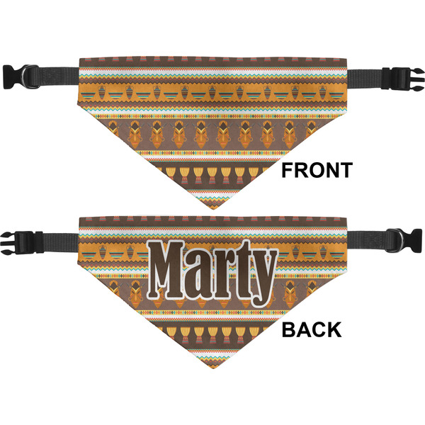 African Masks Pet Bandana Approval