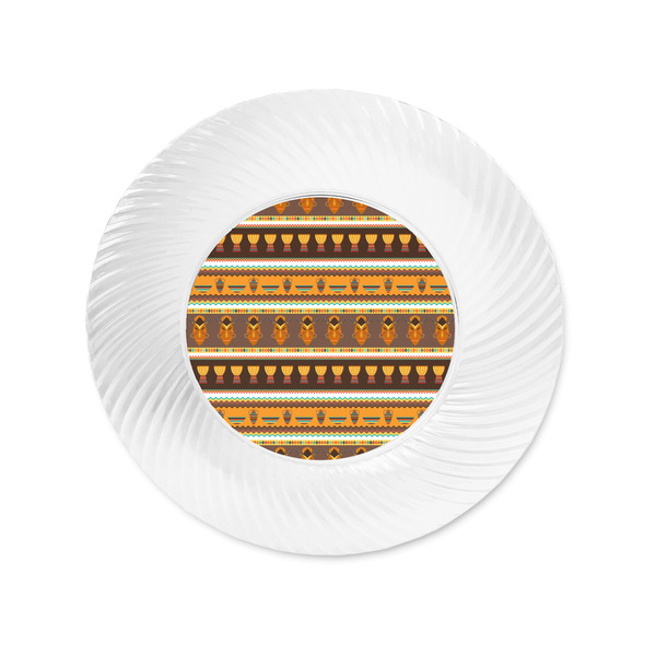 African Masks Plastic Party Appetizer & Dessert Plates - Approval