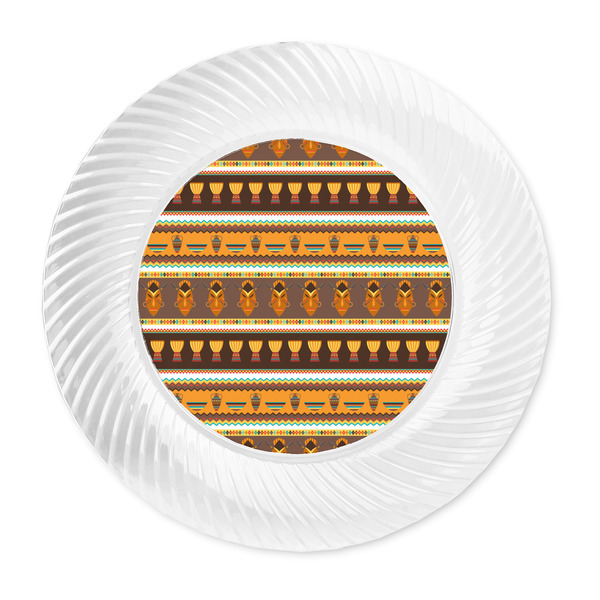 African Masks Plastic Party Dinner Plates - Approval