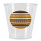 African Masks Plastic Shot Glass