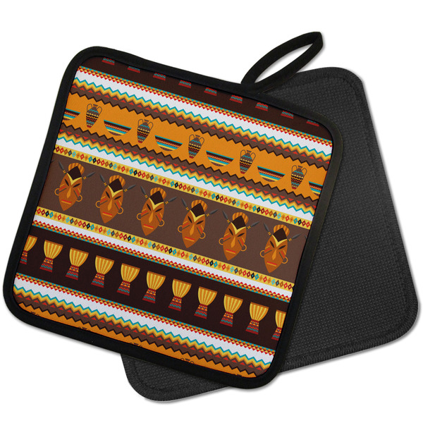 African Masks Pot Holders - PARENT MAIN
