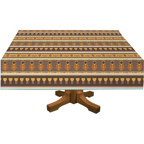African Masks Rectangular Tablecloths (Personalized)