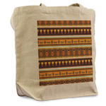 African Masks Reusable Cotton Grocery Bag