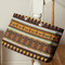 African Masks Large Rope Tote - Life Style