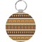 African Masks Round Keychain (Personalized)
