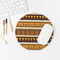 African Masks Round Mousepad - LIFESTYLE 2
