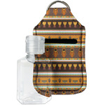 African Masks Hand Sanitizer & Keychain Holder