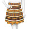 African Masks Skater Skirt - Front
