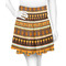 African Masks Skater Skirt - 2X Large