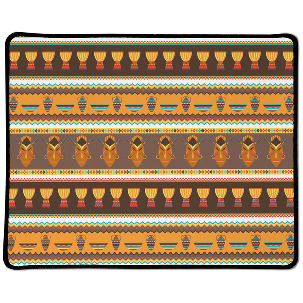 Custom African Masks Large Gaming Mouse Pad - 12.5" x 10"