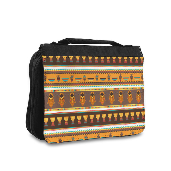 Custom African Masks Toiletry Bag - Small