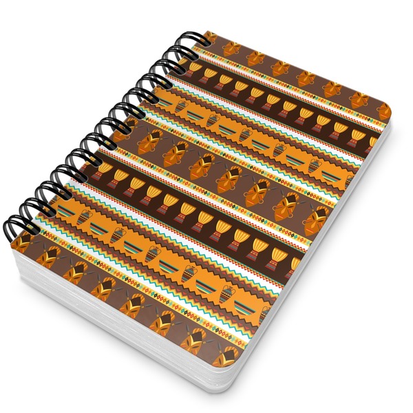 African Masks Spiral Journal 5 x 7 - Main