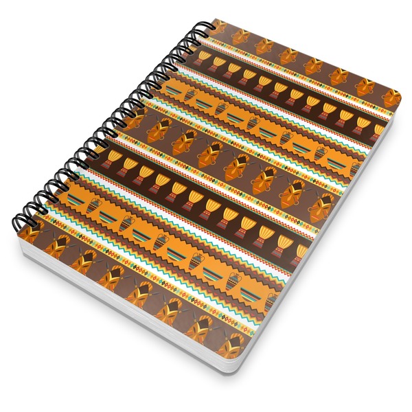 African Masks Spiral Journal 7 x 10 - Main