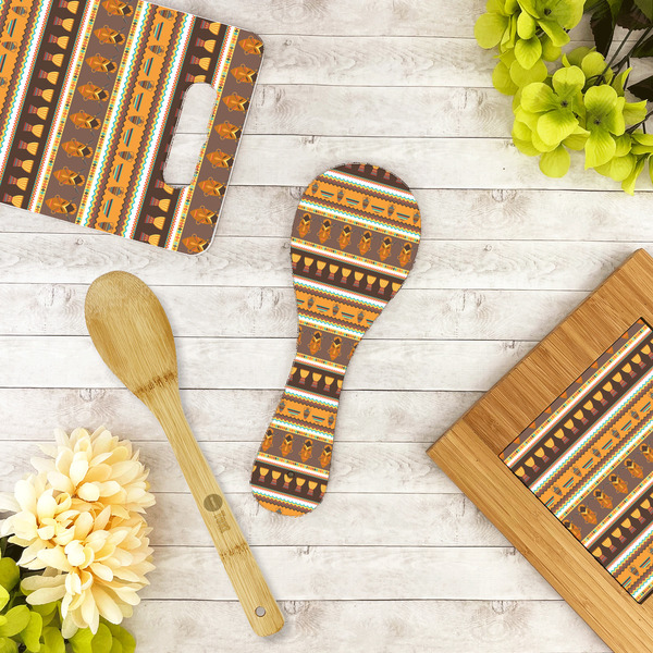 African Masks Spoon Rest Trivet - LIFESTYLE