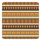 African Masks Square Decal