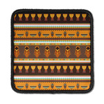 African Masks Iron On Square Patch