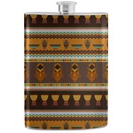 African Masks Stainless Steel Flask