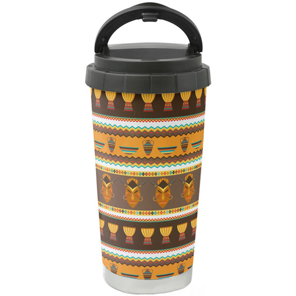 Custom African Masks Stainless Steel Coffee Tumbler