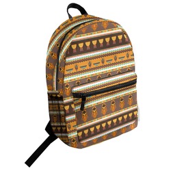 African Masks Student Backpack