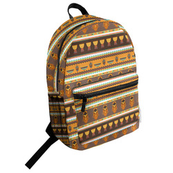 African Masks Student Backpack