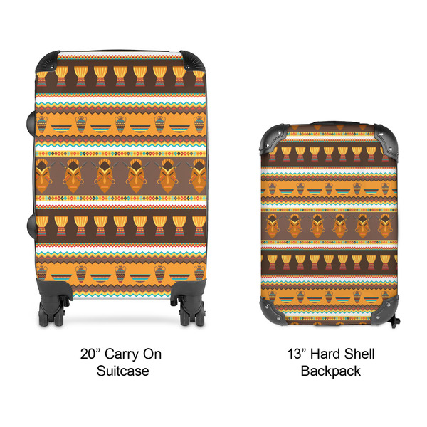 African Masks Suitcase Set 4 - APPROVAL