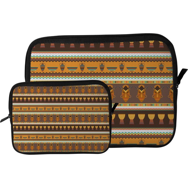 African Masks Tablet Sleeve (Size Comparison)