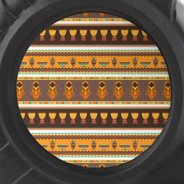 African Masks Tape Measure - 25ft - detail