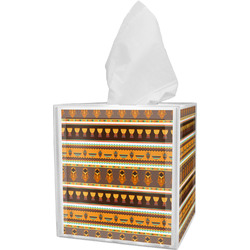 African Masks Tissue Box Cover