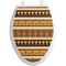 African Masks Toilet Seat Decal - Elongated