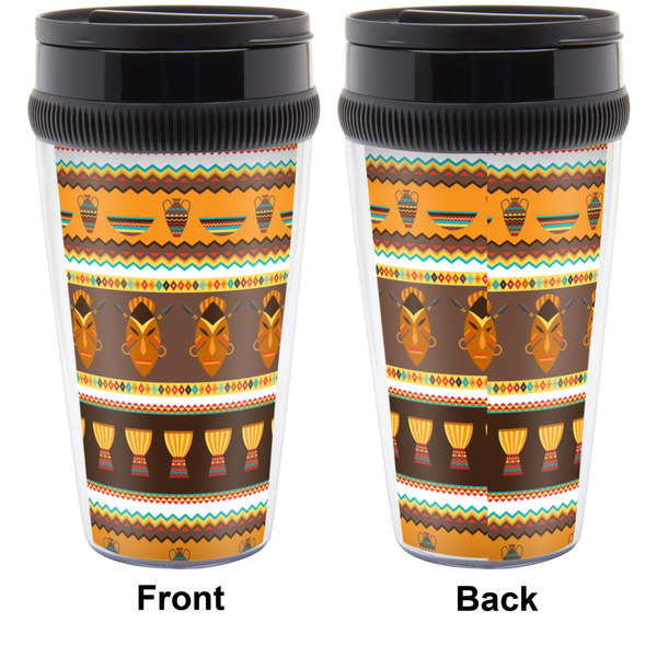 African Masks Travel Mug Approval (Personalized)