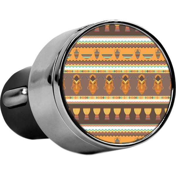 Custom African Masks USB Car Charger