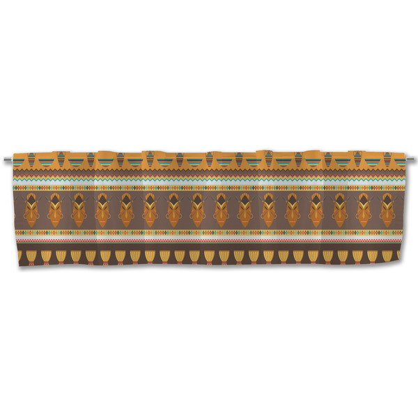 African Masks Valance - Front