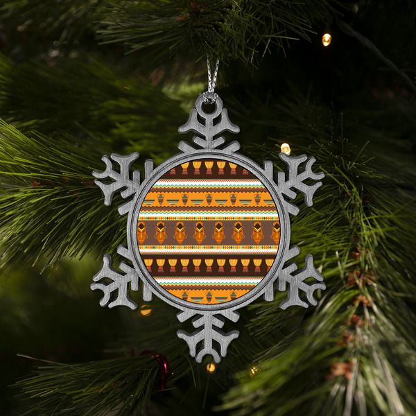 African Masks Vintage Snowflake - (LIFESTYLE)