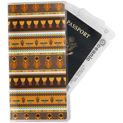 African Masks Travel Document Holder