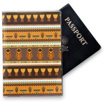 African Masks Vinyl Passport Holder