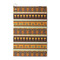 African Masks Waffle Weave Golf Towel