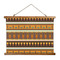 African Masks Wall Hanging Tapestry - Wide