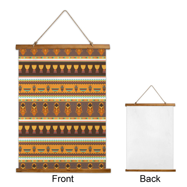 African Masks Wall Hanging Tapestry - Portrait - APPROVAL