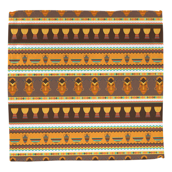 African Masks Washcloth - Front - No Soap