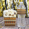 African Masks Water Bottle Label - w/ Favor Box