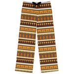 African Masks Womens Pajama Pants - XL