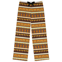 African Masks Womens Pajama Pants