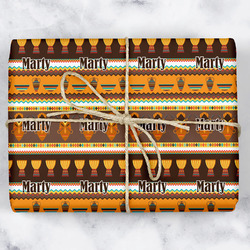 African Masks Wrapping Paper