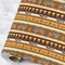 African Masks Wrapping Paper Roll - Large - Main