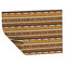 African Masks Wrapping Paper Sheet - Double Sided - Folded