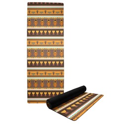 African Masks Yoga Mat