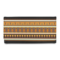 African Masks Leatherette Ladies Wallet