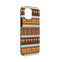 African Masks iPhone Case - Rubber Lined - iPhone 13 Mini