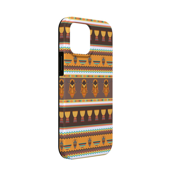 Custom African Masks iPhone Case - Rubber Lined - iPhone 13 Mini