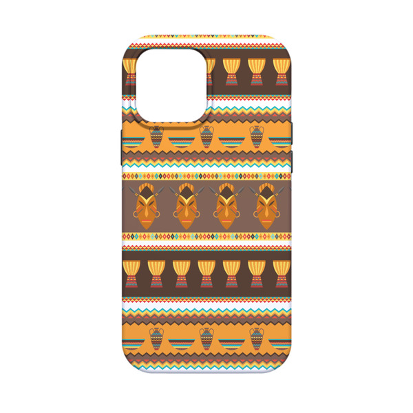African Masks iPhone 13 Mini Tough Case - Back